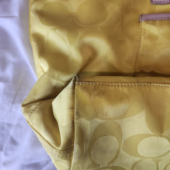 Yellow Coach Purse - Picture 5 of 16